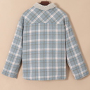  Madison Cuffs Patchwork Plaid Shirt