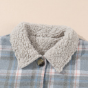  Madison Cuffs Patchwork Plaid Shirt