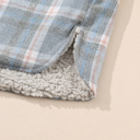  Madison Cuffs Patchwork Plaid Shirt