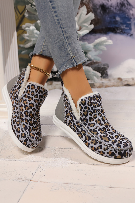 Madison Flat Winter Fur Boots