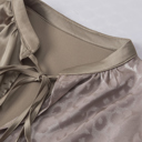  Madison Half Jacquard Satin Blouse