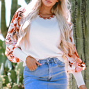  Madison Patch Bishop Sleeve Sweater