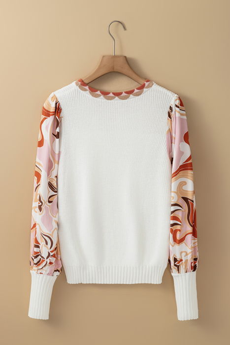 Madison Patch Bishop Sleeve Sweater