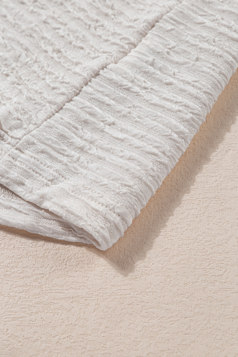 Madison Textured Drawstring Henley Hoodie