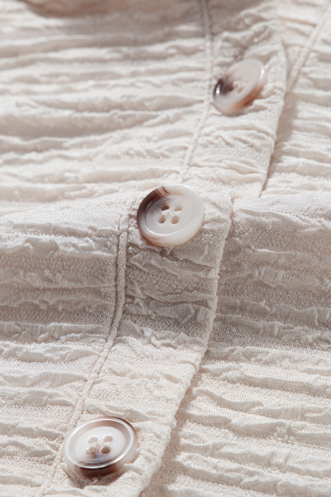 Madison Textured Drawstring Henley Hoodie