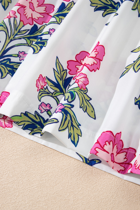 Mae Knot Bubble Sleeve Blouse