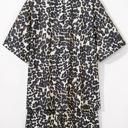  Magdalena CheetahCasual Tee and Shorts Lounge Set