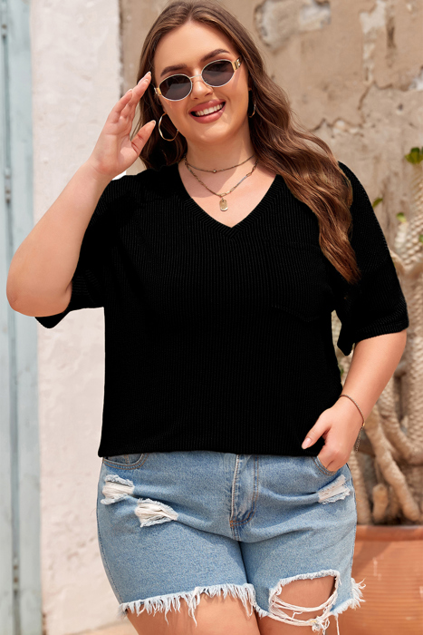 Maisie Shoulder T Shirt PLUS T-Shirt