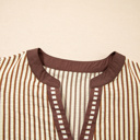  Makenzie Contrast Trim Midi Dress