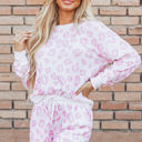  Malani Leopard Pullover and Shorts Set