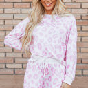  Malani Leopard Pullover and Shorts Set