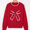  Malaysia accent Holiday Cropped Sweater