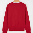 Malaysia accent Holiday Cropped Sweater