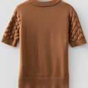  Malaysia Ribbed Short Sleeve Sweater