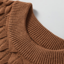  Malaysia Ribbed Short Sleeve Sweater