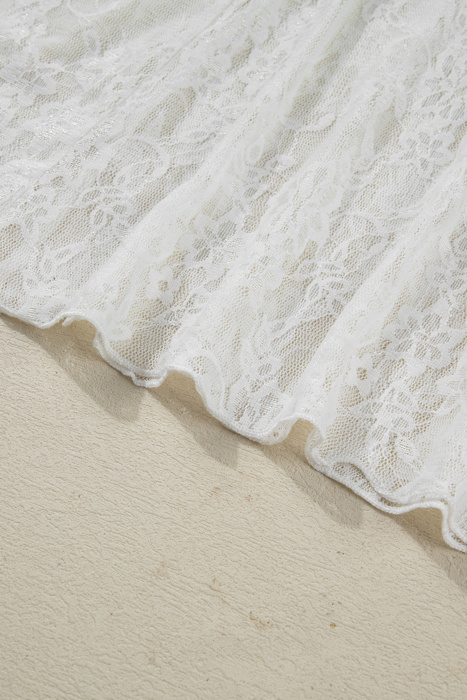 Maliyah Lace Flowy Maxi Skirt