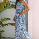  Malka Boho Smocked High Waist Maxi Dress