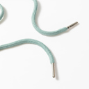  Mandy Textured Drawstring Hooded Long Sleeve Top