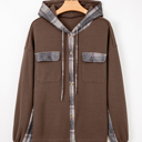  Marceline Down Drawstring Hooded Shacket