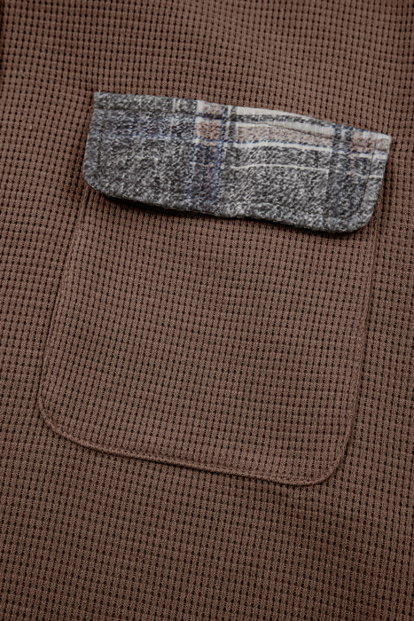 Marceline Down Drawstring Hooded Shacket