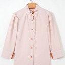  Maren Frilled Collar Down Shirt