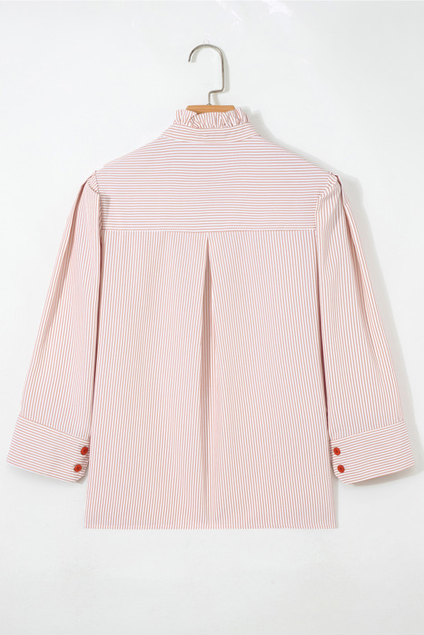 Maren Frilled Collar Down Shirt