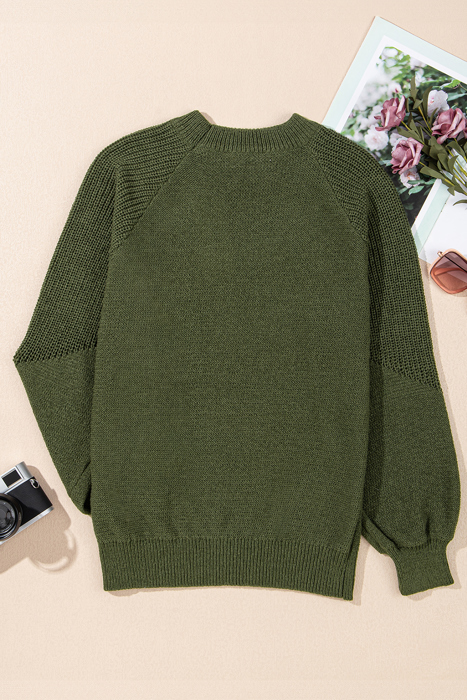 Maren Raglan Sleeve Pullover Sweater