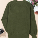  Maren Raglan Sleeve Pullover Sweater
