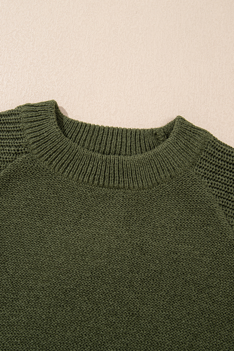 Maren Raglan Sleeve Pullover Sweater