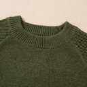  Maren Raglan Sleeve Pullover Sweater