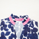  Margaret Colorblock Notched Mini Dress