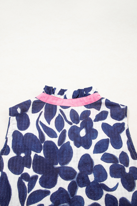 Margaret Colorblock Notched Mini Dress