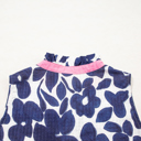  Margaret Colorblock Notched Mini Dress