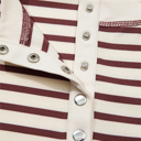  Margaret Sleeve Henley top Long Sleeve Top