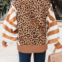  Margot Casual Sweatshirt with Slits