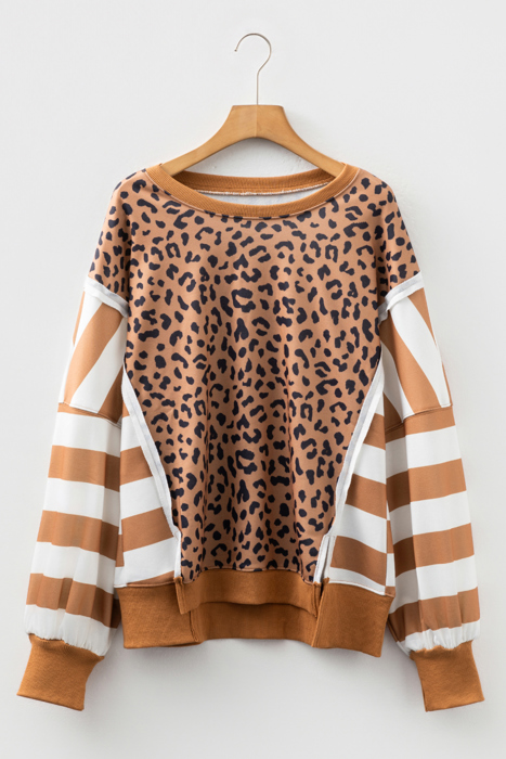Margot Casual Sweatshirt with Slits