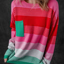  Margot Knit Patch Pocket Sweater