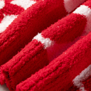  Marianna Checkered Knit Loose Sweater