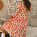  Marjorie Geometric Printed Maxi Dress