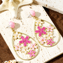  Marley Plaited Plated Waterdrop Earrings