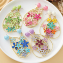  Marley Plaited Plated Waterdrop Earrings