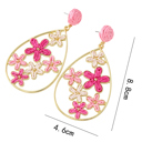  Marley Plaited Plated Waterdrop Earrings