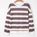  Marlowe Stripe Drop Shoulder Pullover