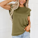  Martha Studded Short Sleeve Top