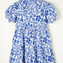  Maryam Flower Puff Sleeve Tiered Dress