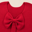  Mavis Backless Bubble Sleeve Sweater