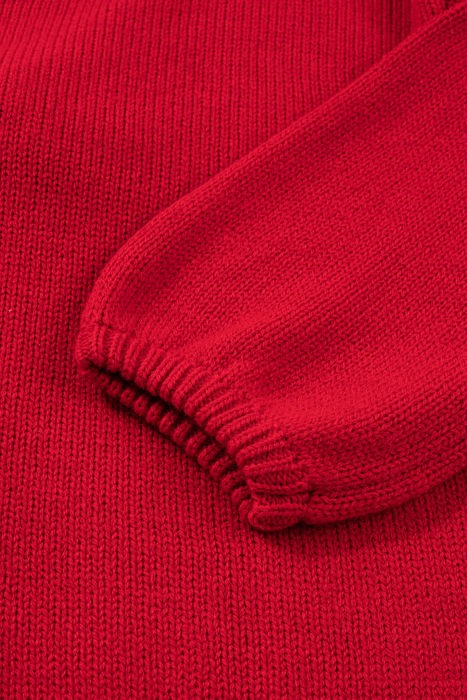 Mavis Backless Bubble Sleeve Sweater