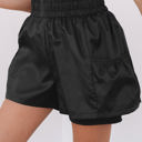  Maxine Elastic High Waist Pocketed Casual Shorts