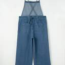 Maya Cropped Wide Leg Overalls