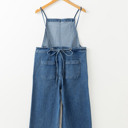 Maya Cropped Wide Leg Overalls